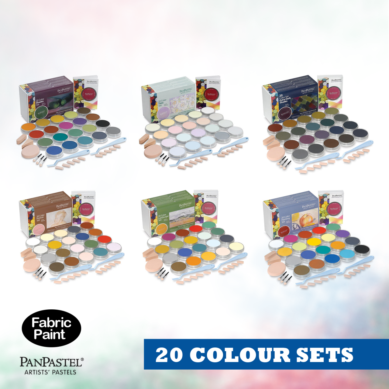 PanPastel 20 colours sets – Simply Spray Australia – P: (02) 9550 1544