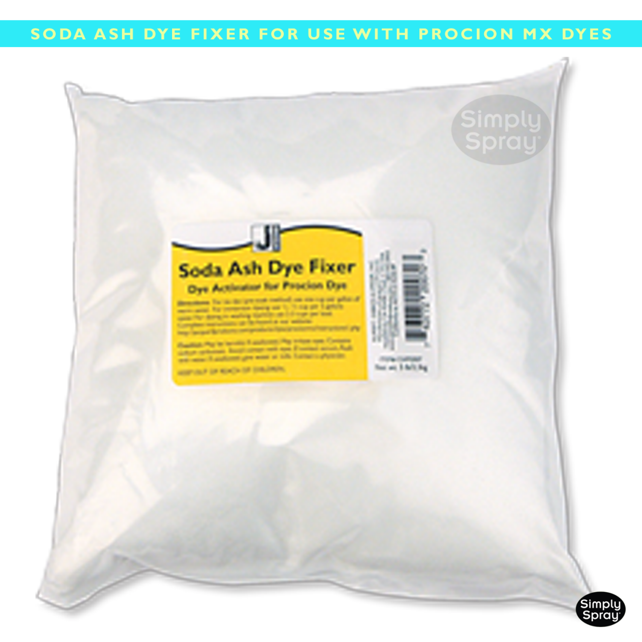 Jacquard Soda Ash Dye Fixer – P: (02) 9550 1544