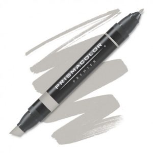 Prismacolor markers cool grey chisel fine