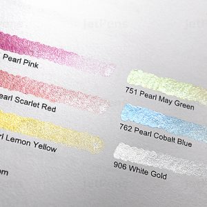 Kuretake GANSAI TAMBI-Traditional Japanese watercolour PEARL 6 COLOURS