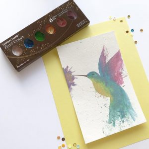 Kuretake GANSAI TAMBI-Traditional Japanese watercolour PEARL 6 COLOURS