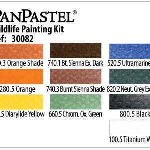 PanPastel 10 colours set "WildlIfe Painting"