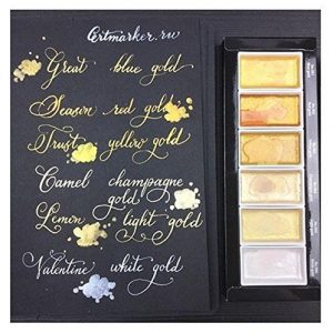 Kuretake GANSAI TAMBI-Traditional Japanese watercolour STARRY 6 COLOURS