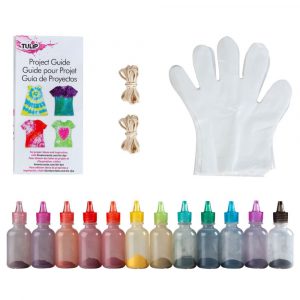 One-Step Tie-Dye Kit Carnival 12-Pc. Mini Kit