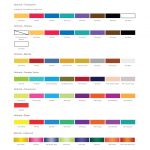 Jacquard Airbrush colour chart