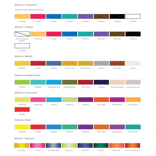 Jacquard Airbrush Colour – Simply Spray Australia – P: (02) 9550 1544