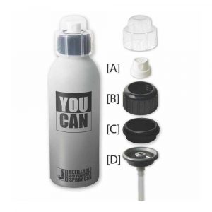 Jacquard YouCAN refillable air powered spray can