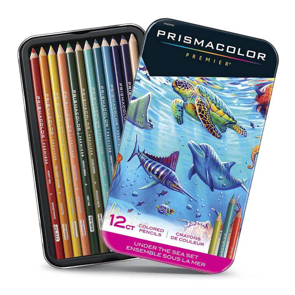 Prismacolor Premier Pencil 12 Under The Sea Set – P: (02) 9550 1544