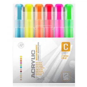 Montana acrylic marker 2mm Set C 12pk