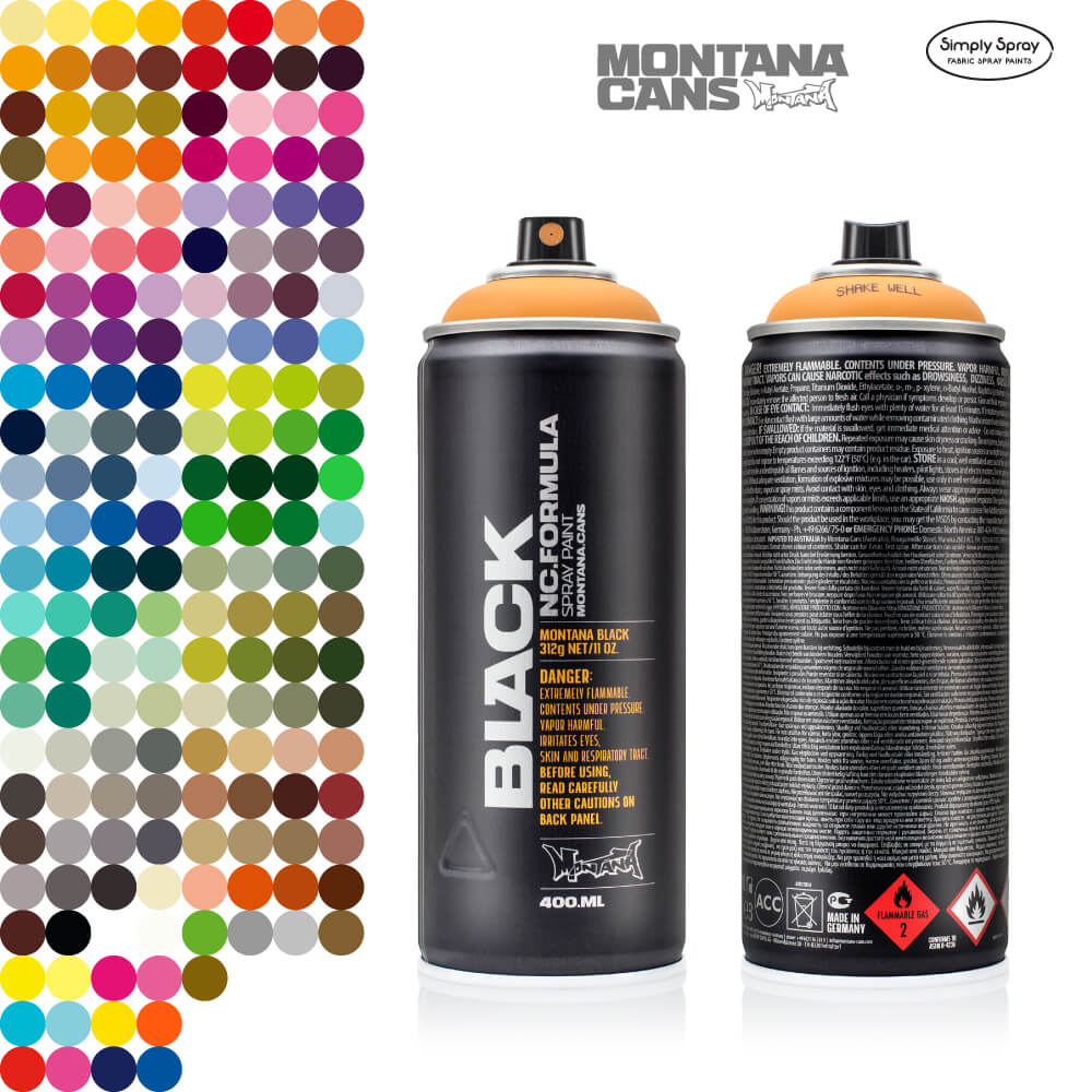 Montana Black Acrylic Spray 400ml – Simply Spray Australia – P