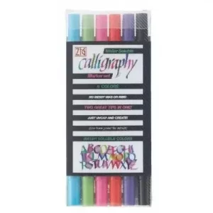 Zig Calligraphy II Marker – Set of 6