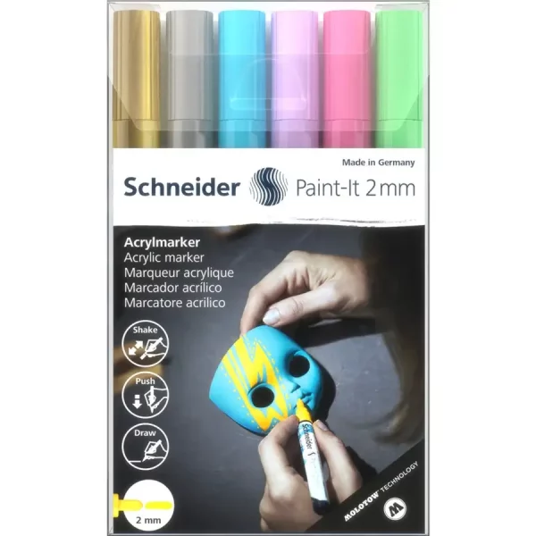 Schneider Paint-It 2mm Set 2 6 pc