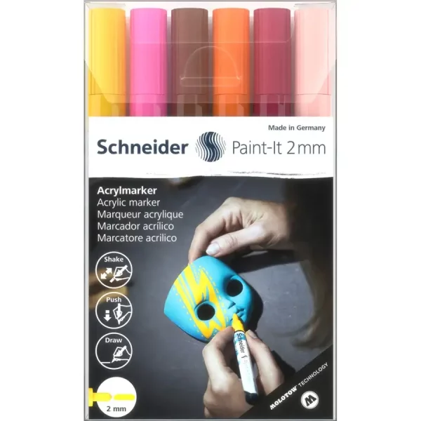 Schneider Paint-It 2mm Set 3 6 pc