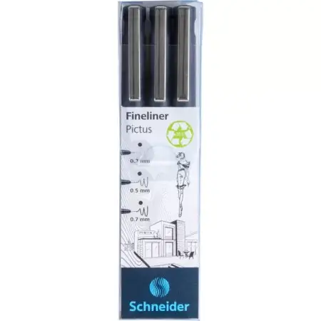 Schneider Pictus Fineliner 3pc set